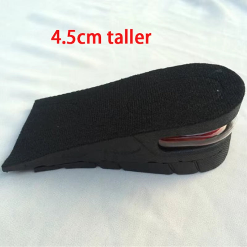 Height Increase Insoles for Men Women Elevator Shoes Cushion Unisex Sneakers Heel Lifting Insert Heighten Half Insoles 3-7.5Cm